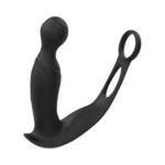 Estimulador de Próstata Ergonómico con Control Remoto | Vibrador de Silicona Premium con Carga Rápida USB y Anillo de Soporte - Imagen 5