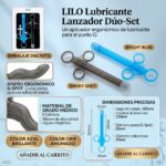 LILO Lubricante Lanzador Dúo-Set | Aplicador Ergonómico de Lubricante para el Punto G - Imagen 2