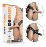 Arnés con Dildo Hueco Dr. Skin de 6 Pulgadas - Imagen 2