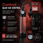 Bomba de Vacío para Pene con Manómetro | Máximo Control - Imagen 2