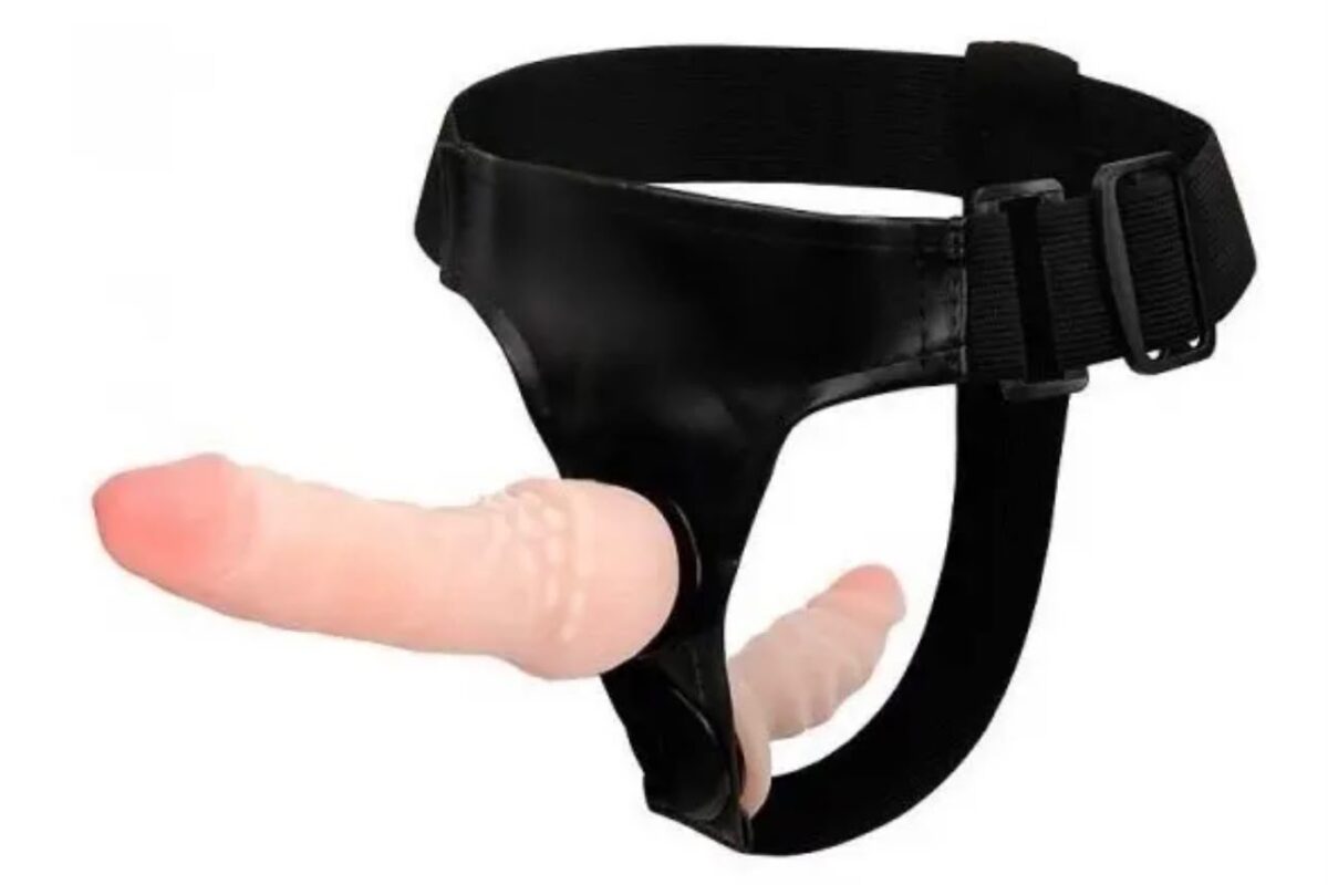 Arnés Doble Strap-On Ajustable | Placer Intenso para 2 - Imagen 2