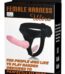 Arnés doble strap-on ajustable con dildos de 16.5 y 10.5 cm